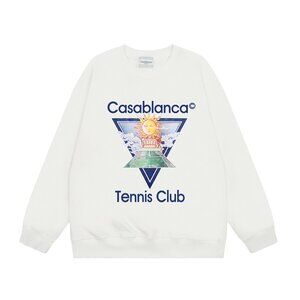 Casablanca Tennis Club Icon Graphic-Print Sweatshirt